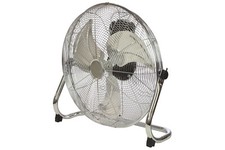 18" High Velocity Air Circulator Floor Standing Fan Cooling Big Metal Fan