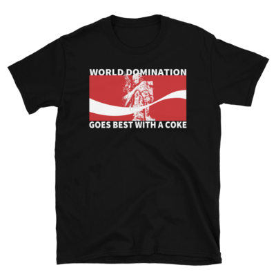 Coca Cola, World Domination, RATM, Printed T-Shirt, Tom Morello