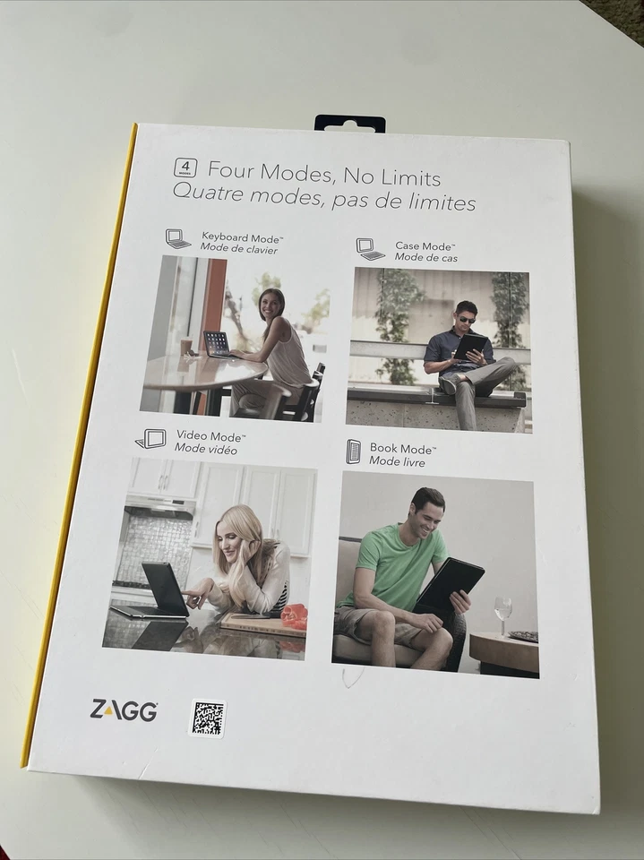 ZAGG 103302111 Apple iPad Keyboard and Folio Case - Black - Image 4 of 4