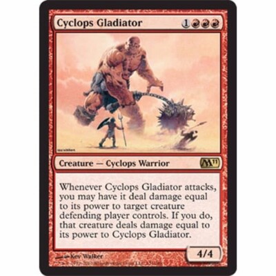 + Cyclops Gladiator near mint englisch M11 Core Set Rare MtG Magic the Gathering