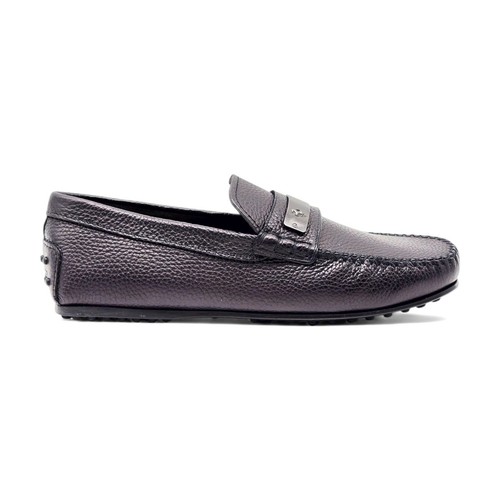 Tod’s for Ferrari Leather Gommino Driving Loafers Black UK 7 US 8 - NWB $695