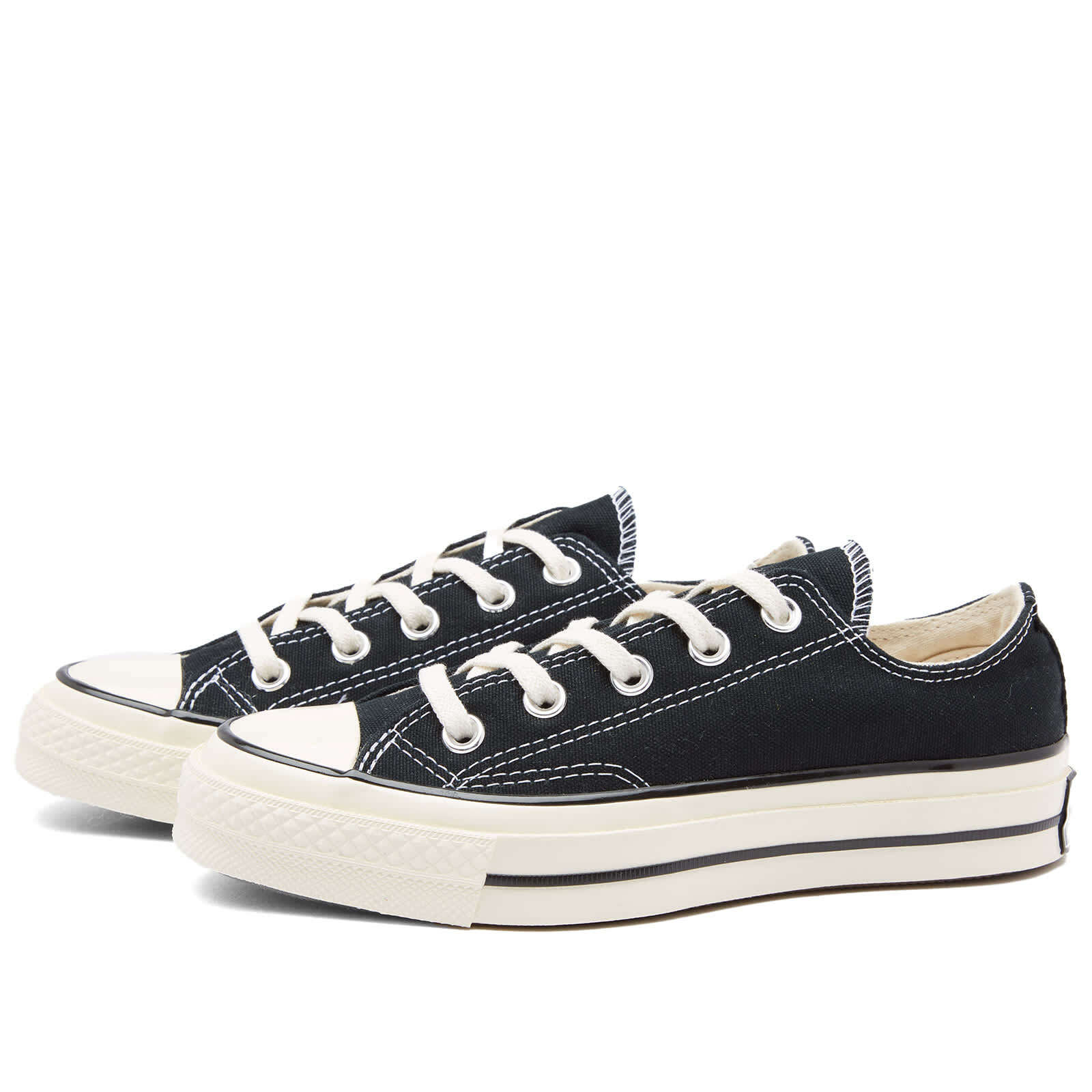 Converse Chuck Taylor 70 Ox All Star Sneakers in Black and White-image