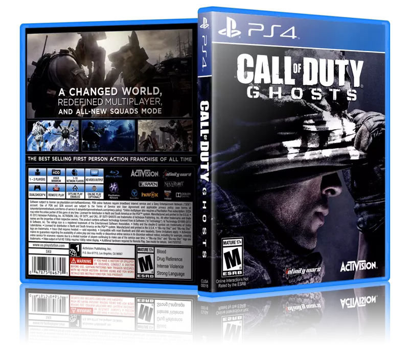 SQUARE ENIX Call of Duty: Ghosts PlayStation 4 PS4