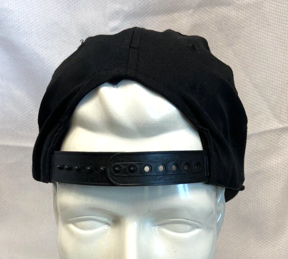 Vintage ROLLING STONES 1989 Steel Wheels Tour Band Snapback Hat - Image 4 of 4