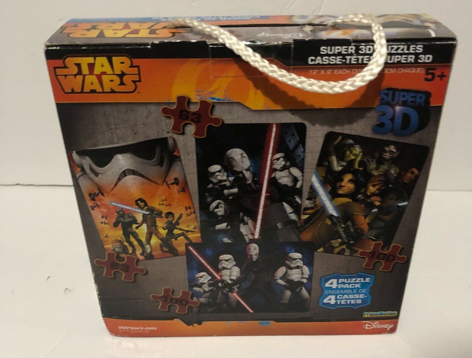 puzzle 3d castillo disney toysrus