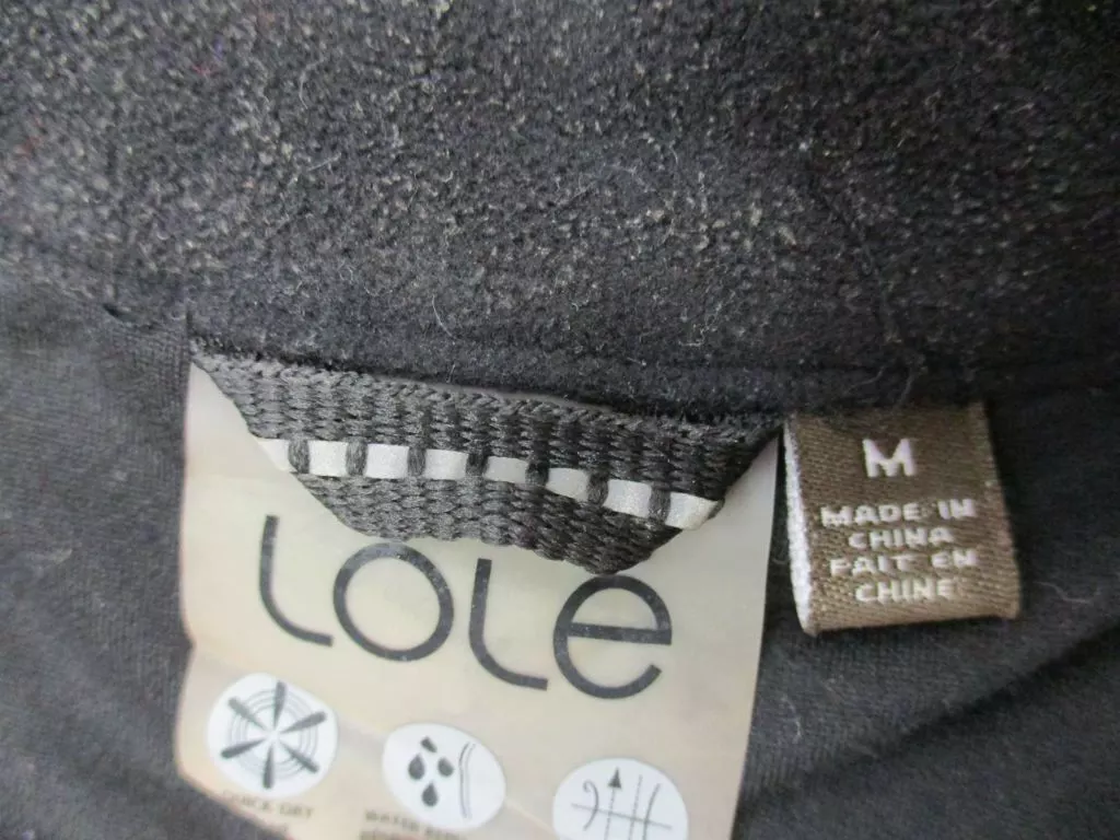 lole athletic full zip performance jacket
