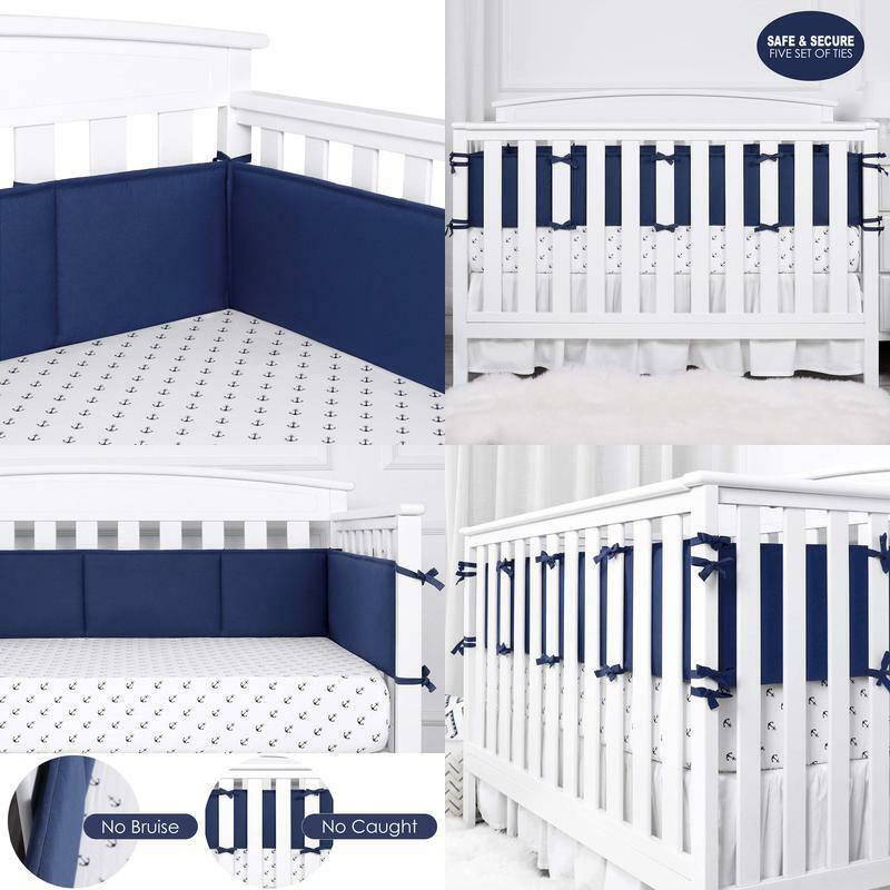 tillyou baby crib bumper