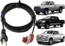 Block Heater Cord For 1989-2018 Dodge Ram 5.9 6.7 Diesel New Free Shipping