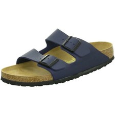 Birkenstock Arizona Mens Womens Sandals Slides Shoes Birko Flor Blue narrow