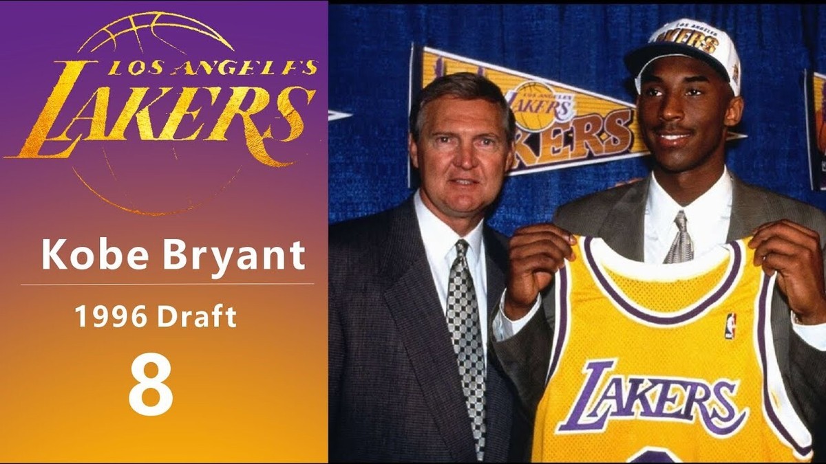 KOBE BRYANT DRAFTED BY LA LAKERS JUNE 26, 1996 DODGERS/CUBS