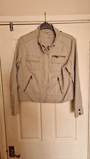Cherokee Ladies Lightweight 100% Cotton Jacket Size 16