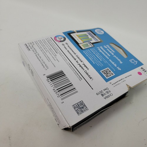 Hp Officejet 951XL Magenta Ink Cartridge Brand New In Box EXPIRED Dec 2019 - Picture 4 of 7