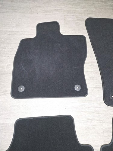 2015-17 Volkswagen VW Golf Wolfsburg OEM Black Carpet Floor Mats 4pc Set 5GM.864 - Picture 3 of 8