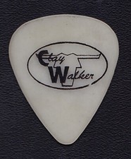 Clay Walker Signature Single-Sided White Guitar Pick - 2001 Tour