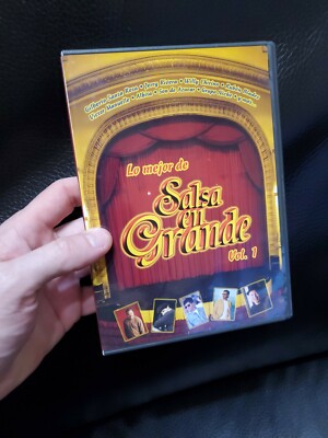 Lo Mejor de Salsa en Grande, Vol. 1: FREE SHIPPING rare oop Spanish dvd