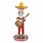 San Francisco 49ers Day of the Dead Sugar Skull Bobblehead NFL