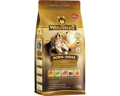Hundefutter trocken WOLFSBLUT Down Under Black Angus Rindfleisch mit wertvollen - Bild 2 von 4