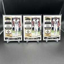 Panini 2023 Panini Contenders #74 Michael Thomas New Orleans Saints Lot Of 3