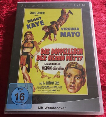 DVD - DAS DOPPELLEBEN DES HERRN MITTY - DANNY KAYE - extrem selten - TOP!