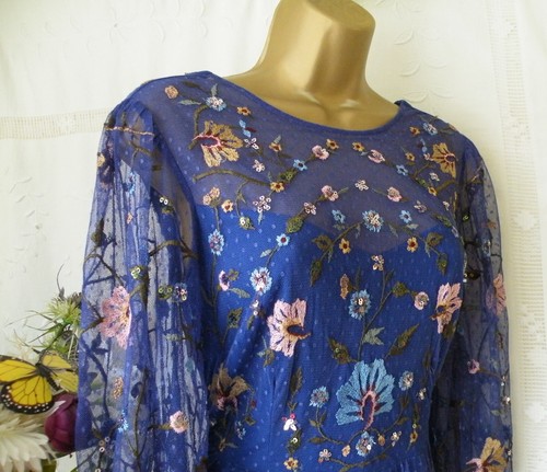 👗******MONSOON BNWT "YENNEFER BLUE" DRESS SIZE 20******👗