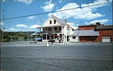 Barnard Vermont VT Store Storefront Gas Station 1950s-60s Postcard