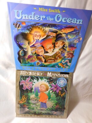 Miss Smith Under the Ocean and Mystery Mansion by Michael Garland First Editions