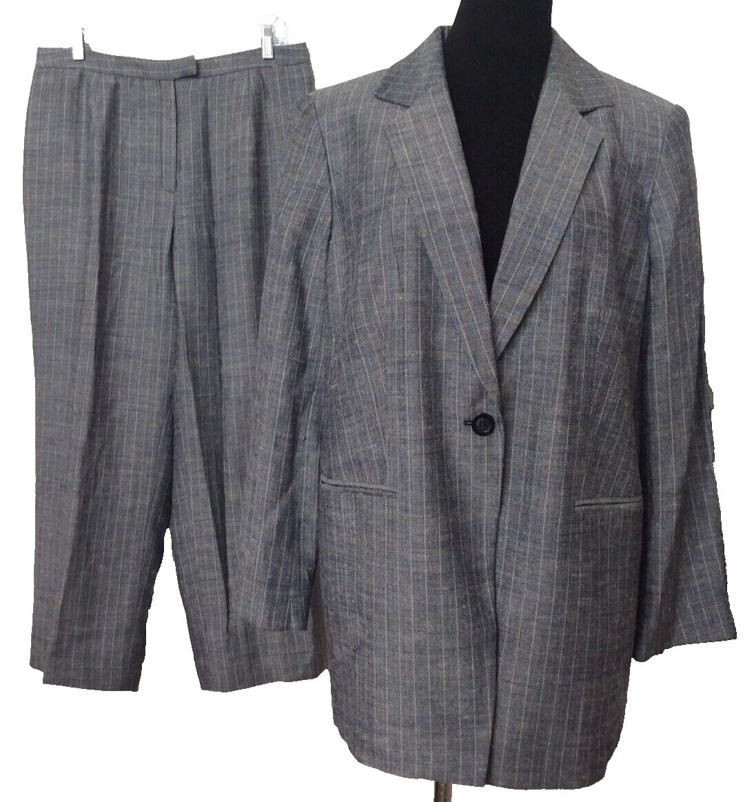 Traje de pantalón de lino Jones New York trajes & Suit Separates para Mujeres
