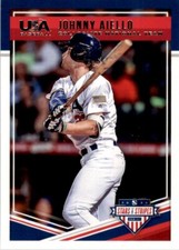 2018 Panini Stars & Stripes Johnny Aiello Rookie #12 Team USA Baseball