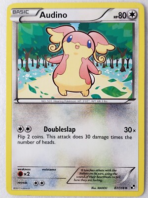 pokemon card audino Pokemon Card Audino AR 156/86 sv11B Black Bolt Japanese – GLIT Japanese  Hobby Shop main image 1