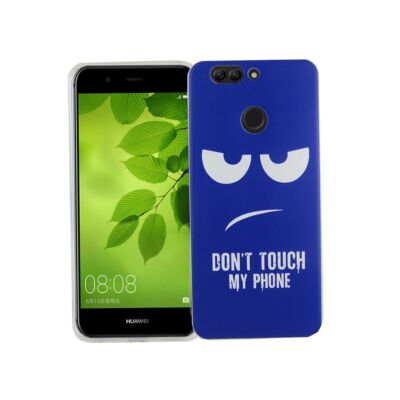 Huawei Nova 2 Plus Hülle Case Handy Cover Schutz Tasche Schutzhülle Bumper Blau