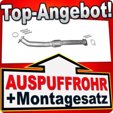 Hosenrohr für NISSAN NAVARA PATHFINDER III 2.5 DDTi Ab 2005 Auspuff Flexrohr