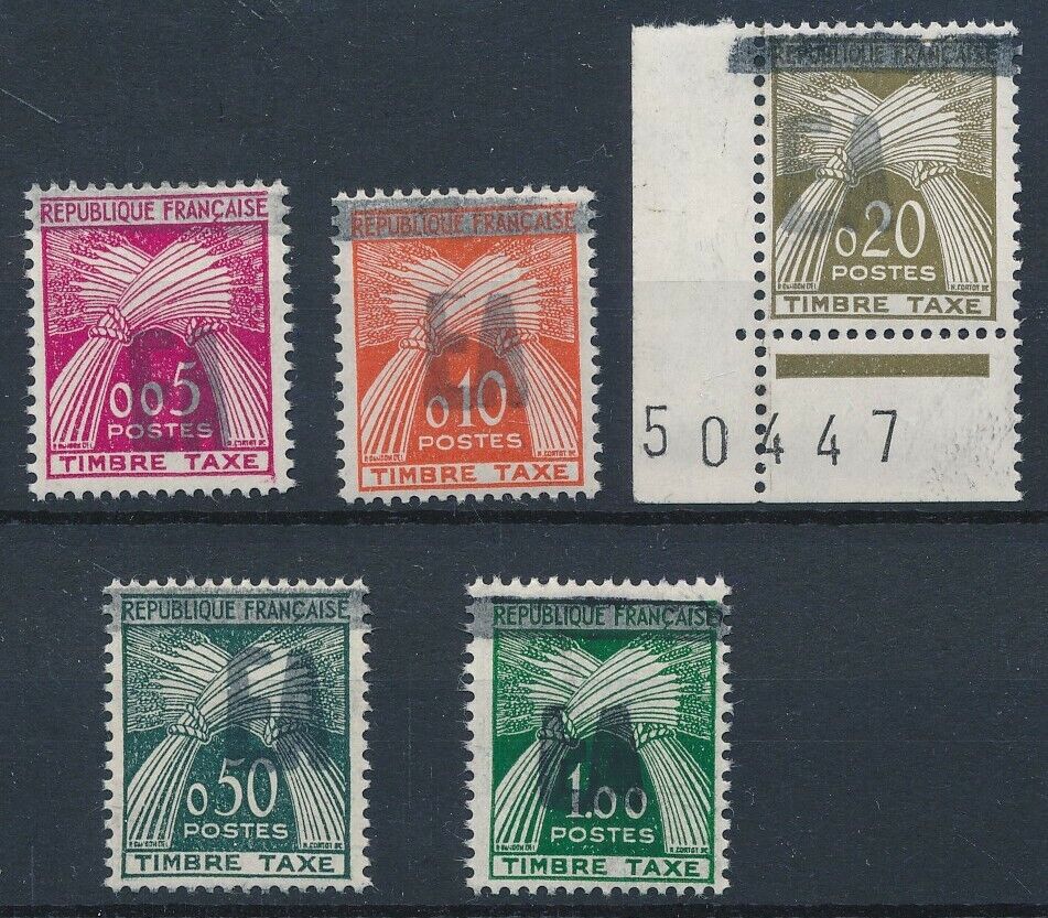 [MP8633] Algerie 1962 stampdue set very fine MNH stamps value $5