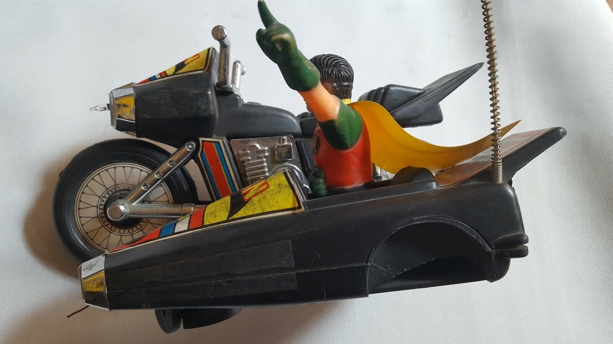 VINTAGE BATMAN ROBIN BATTERY OPERATED MOTORCYCLE | eBay