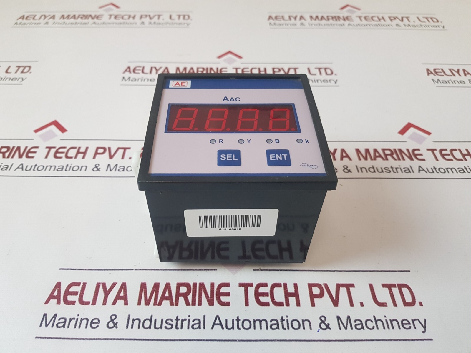 Automatic electric ass96d digital a.c.ammeter 0-600.0 aac