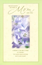 Loving HAPPY BIRTHDAY Card FOR MOM, Friend Love Flowers by American Greetings +✉