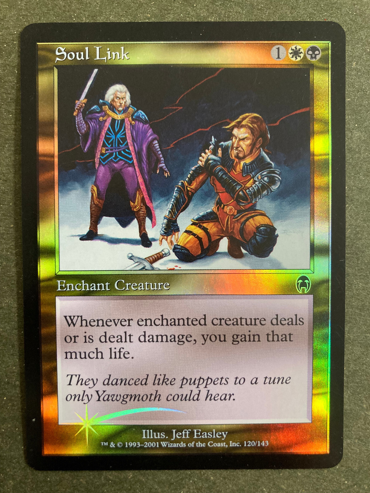 MTG 1x FOIL Soul Link LP Apocalypse Magic The Gathering