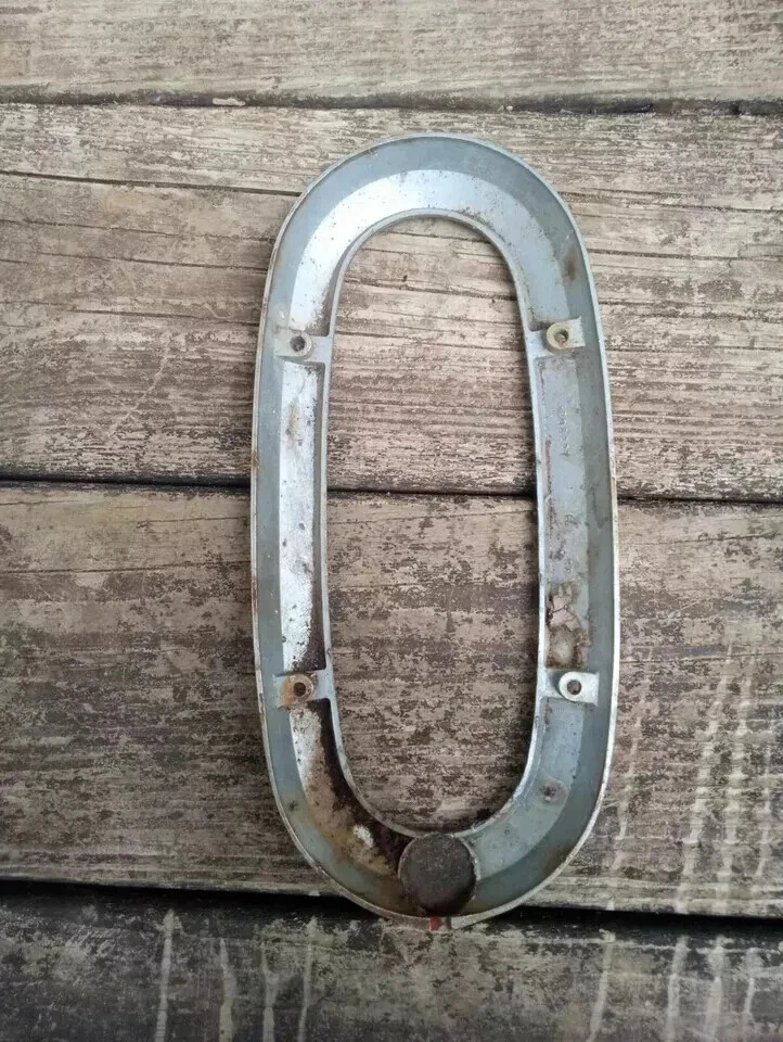 1950-1952 Studebaker Commander lanterna traseira moldura cromada fabricante de equipamento original - Imagem 4 de 4