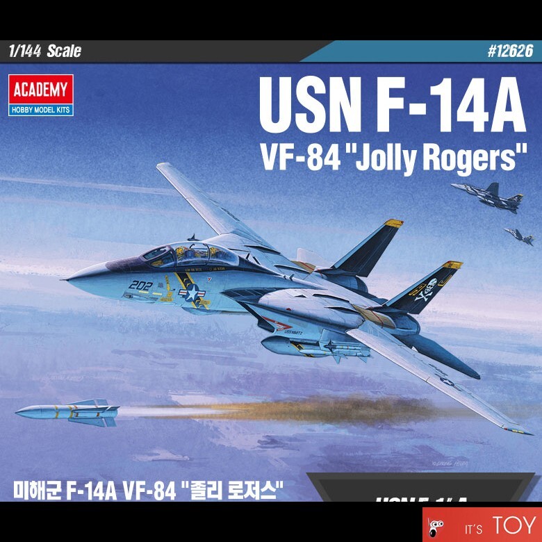 ★☆ 1/144 VF-84 Jolly Rogers ☆★ Academy 1/144 USN F-14A VF-84 