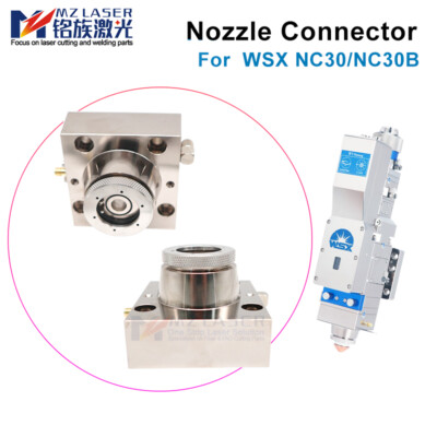 Laser Nozzle Connector For WSX NC30 NC30B Fiber Laser Cutting Machine Head
