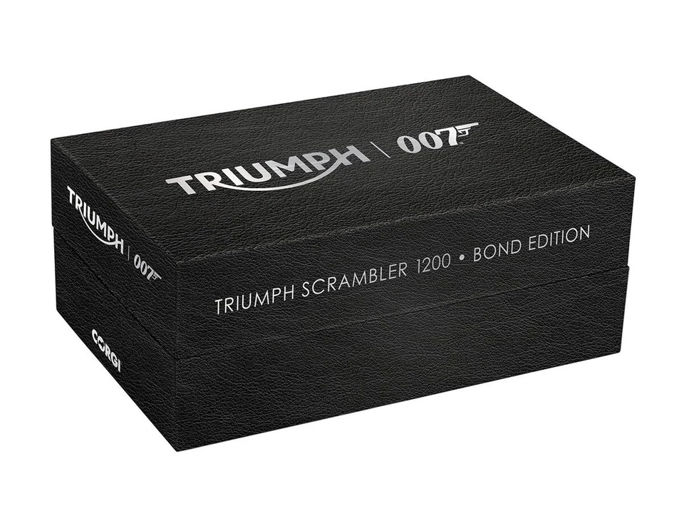 Triumph Scrambler 1200 "Bond Edition" Motorcycle Black 007 James Bond "No... - Image 3 of 3