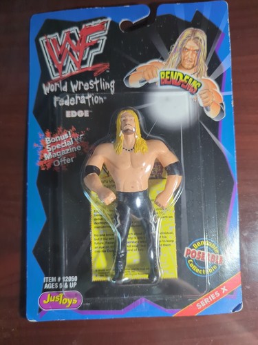 1998 WWF - Just Toys Bend-Ems Series 10 - Edge...