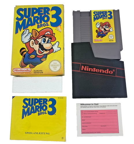 Super Mario Bros. 3 für Nintendo NES - CIB + OVP +Originalverpackung +Anleitung - Imagen 2 de 14