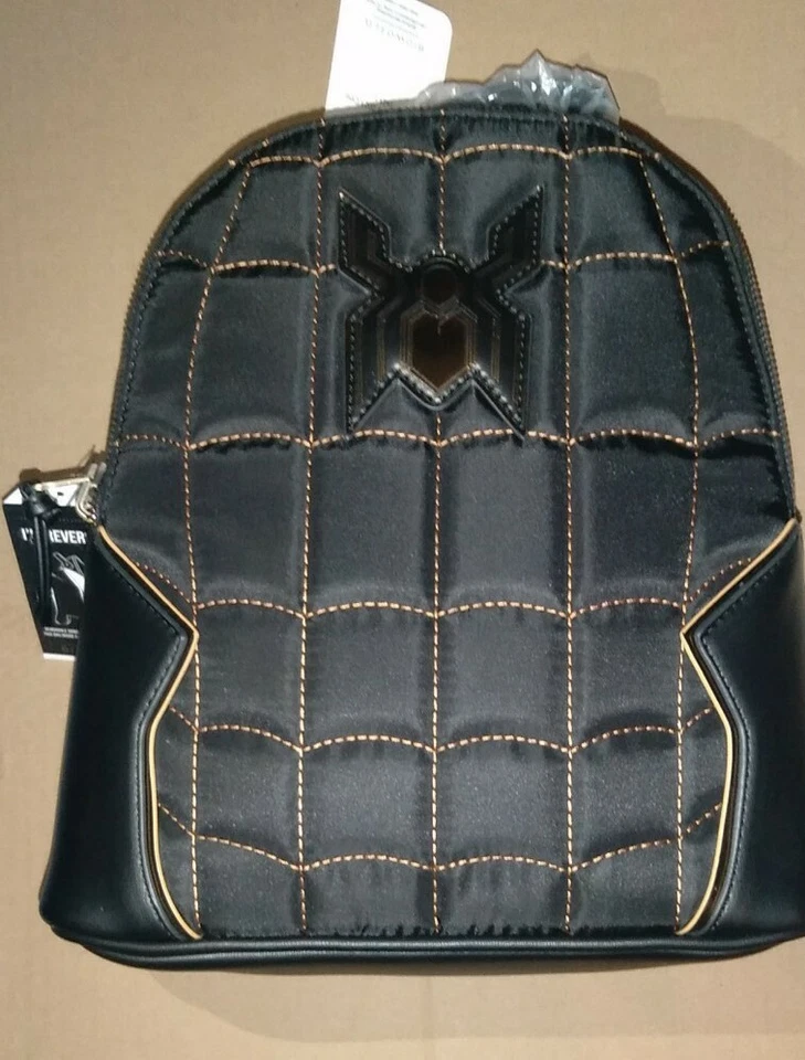 Marvel Spiderman No Way Home Mini Backpack In Hand Reversible  black or Red Suit - Image 2 of 4