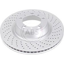 A.B.S. Bremsscheibe Ø350 belüftet hinten rechts für Porsche 911 Cabriolet 997