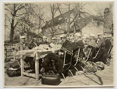 orig. Photo rowers rowing around 1930 Berlin 