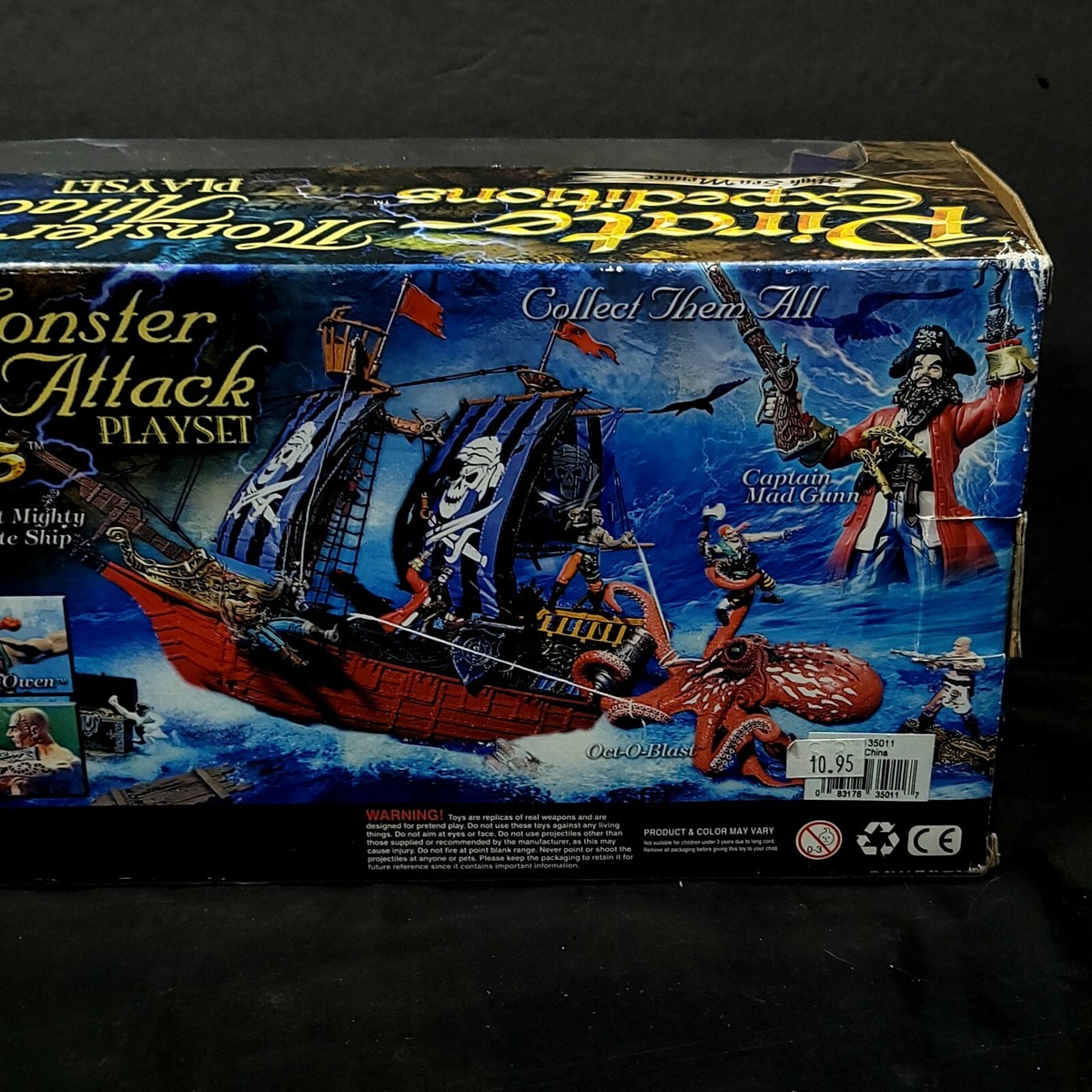 Pirate Expeditions high Sea Menace Monster Attack Playset NEW