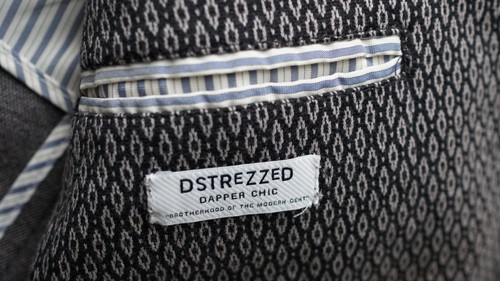 DSTREZZED DAPPER CHIC BLAZER SAKKO - HERREN - GRÖßE L - NP 219 EUR - Bild 12 von 17