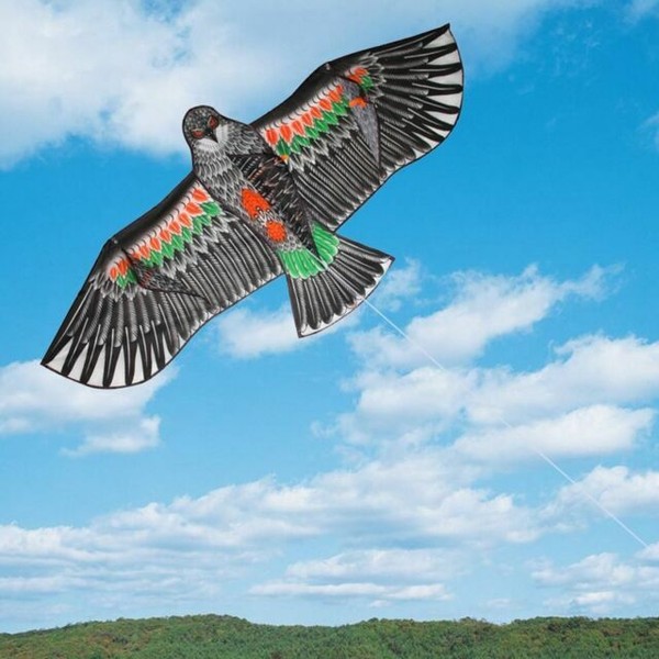 HUGE 1.5m Eagle Kite Single Line Novelty Animal Kites Children's Toys