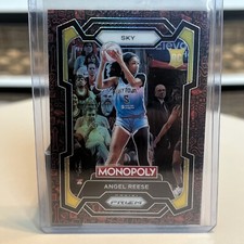 ANGEL REESE RC 2024 Panini Prizm Monopoly WNBA Red Icons Rookie Chicago Sky #68
