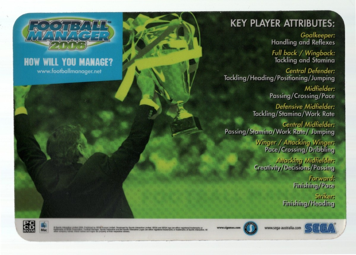 PC周辺機器 Football Manager 2006 Football Manager 2006 Limited Edition (PC game) 2005